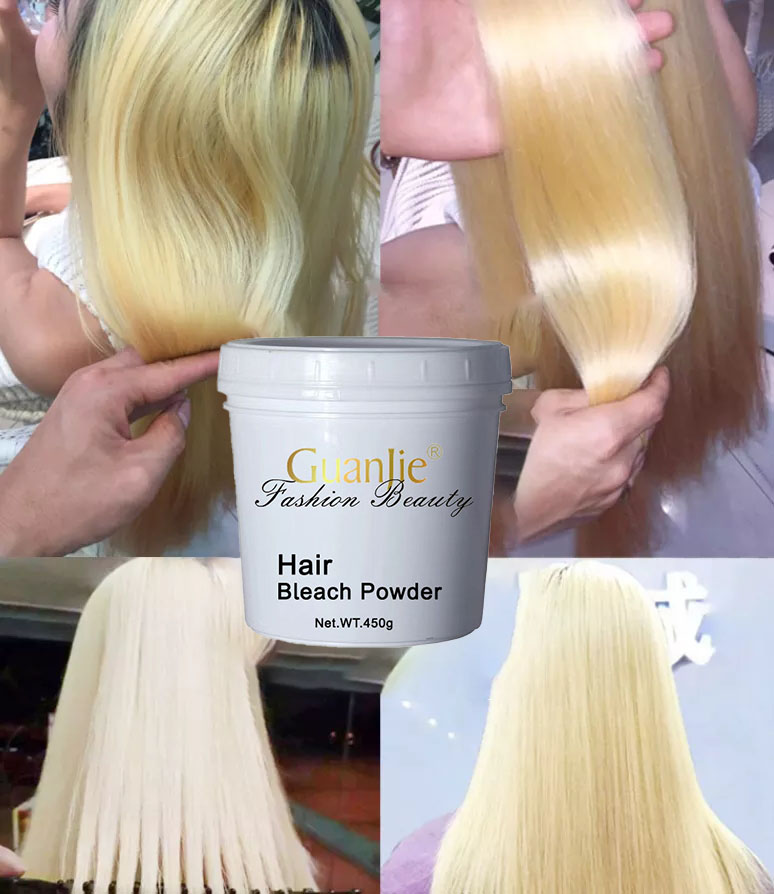 Lightening Hair Blonder Powder Blue Hair Dye Bleach Powder Permanent Form Cream