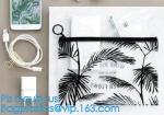 underwear packing slider zipper bags with hanger, Cosmetic k clear bubble bags,