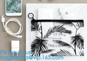 Quality underwear packing slider zipper bags with hanger, Cosmetic k clear bubble bags, Manufacturer Clear Vinyl Slider Ba wholesale