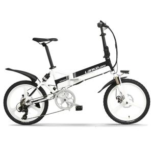 Quality LANKELEISI 20 Inch Electric Folding Bike 13AH L G Battery Rear Derailleur wholesale