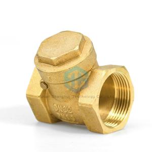Quality Brass Horizontal Check Valve Female Threaded For Water Flow Control wholesale