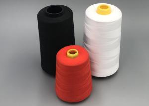 Quality Low Shrinkage 30/2 100% Spun Polyester Yarn For Knitting And Weaving wholesale