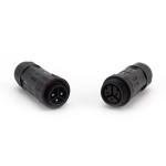 Male Female Small Waterproof Cable Connector M25 PA66 For LED
