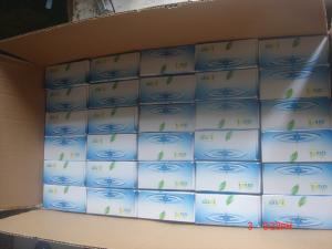 Quality Dinner Table Food Grade Box Facial Tissue Paper 2 Ply 100sheets 18*20cm 14gsm wholesale