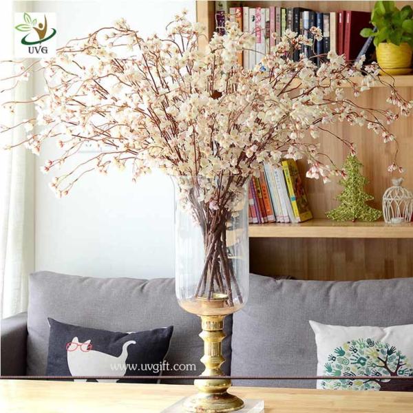UVG CHR147 Unique wedding favors branch centerpieces in pink artificial cherry