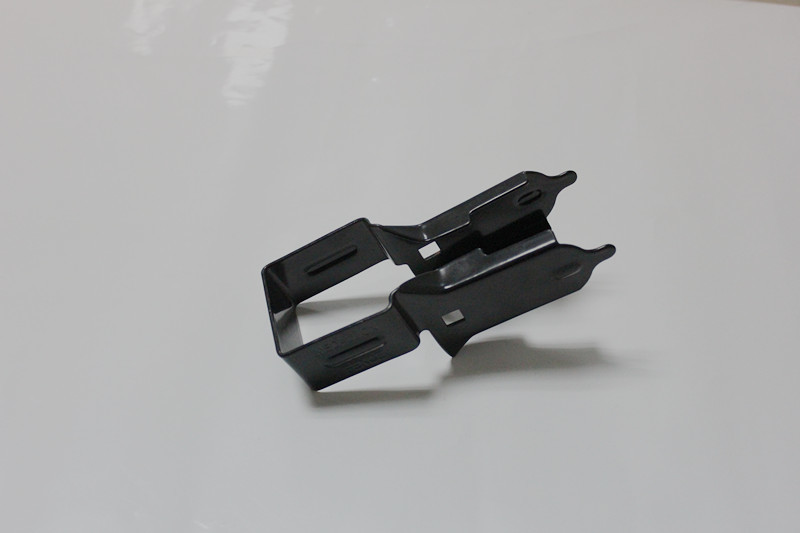 bracket, black painted metal stamped bracket for auto spare parts