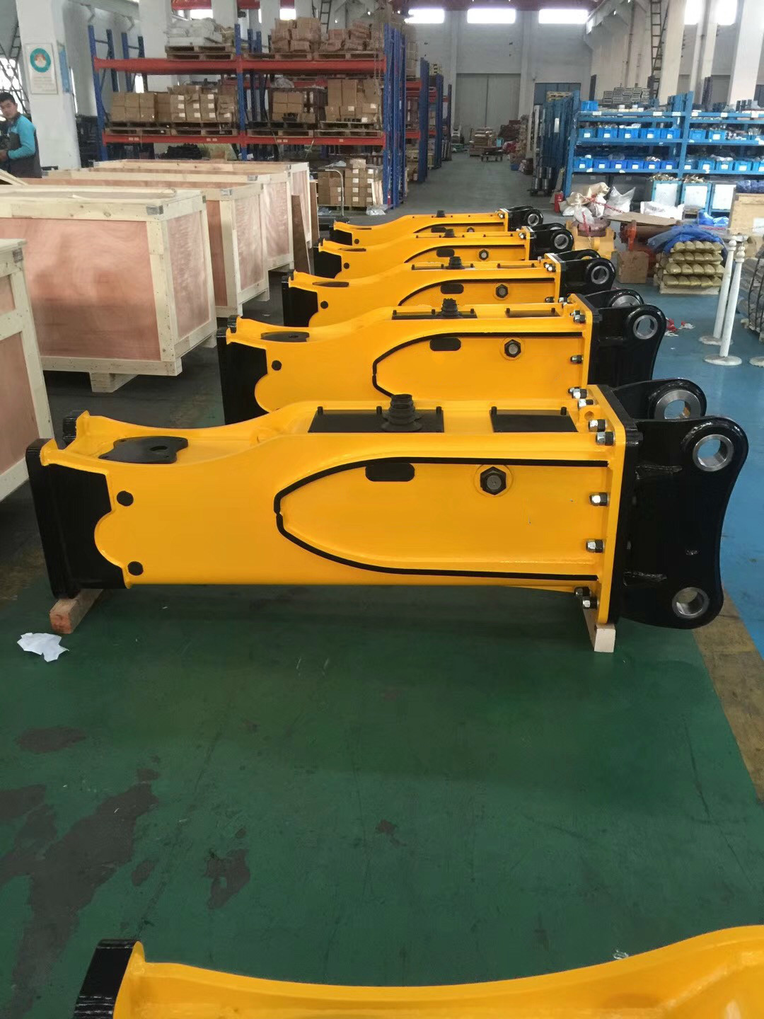Durable Material Cylinder Hydraulic Breaker Hammer For Backhoe Loader and Excavator