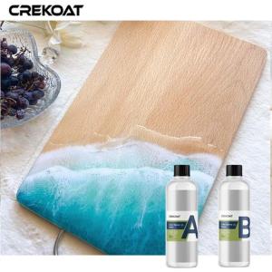 Quality Food Grade Clear Epoxy Resin Kit For Craft And Art Rock Solid Bubbles Free wholesale