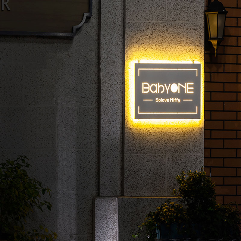 Hot Selling Waterproof Led Lighting Signs Light Box Indoor Letters Sign Light Box