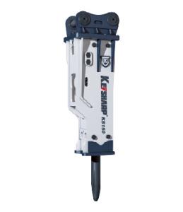 Quality KS150 Silenced Type Hydraulic Excavator Breaker 100mm Chisel Diameter wholesale