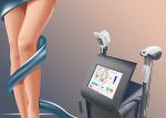 Lightsheer Mobile Laser Hair Removal Machine For Dark Skin Rejuvenation 2000VA