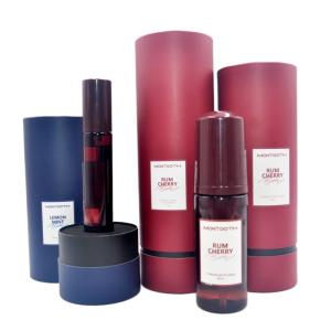 Quality Printing Perfume Round Tube Box , Recyclable Cylinder Paper Tube For Cosmetics wholesale