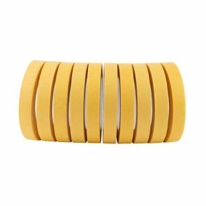 Quality Commercial Standard Yellow Painters Masking Paper No Residue Adhesive Tape For Wall Painting And Crafts Masking Tape wholesale