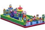 Lucky Olympic Theme Inflatable Theme Park / Playground For Children