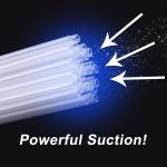 MONOJOY Dust Brush Cleaner , Dust Daddy Vacuum Cleaner Bookshelf Use