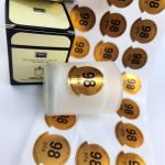 Custom Self Adhesive Perfume Bottle Label Waterproof Candle Label Stickers For
