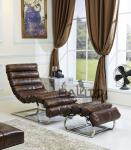 classic old style antique leather lounge recliner furniture