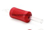Silicone Material Red Clear Tattoo Tubes , Disposable Cartridge Tattoo Tubes