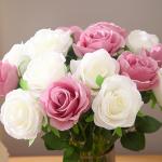 Fall in Color Large Spring Flower Ball Arrangements Eco-friendly Silk Table