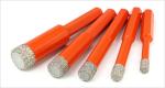 Orange High Durability Diamond Core Drill Bit , Multipurpose Diamond Tile Drill