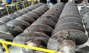 Quality Flexible Screw Conveyor High Capacity For Cement Coal Grain Powdery Material wholesale