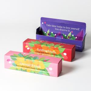 Quality Custom Logo Ivory Cardboard Paper Tuck End Boxes For Shipping Colorful Printing wholesale