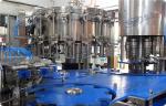 Automatic 3 in 1 Soft Drink Bottling Equipment Food Stage Stainless Steel