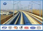 345 Mpa Min Yield Stress high mast lighting pole , 2.5mm - 22mm Thickness