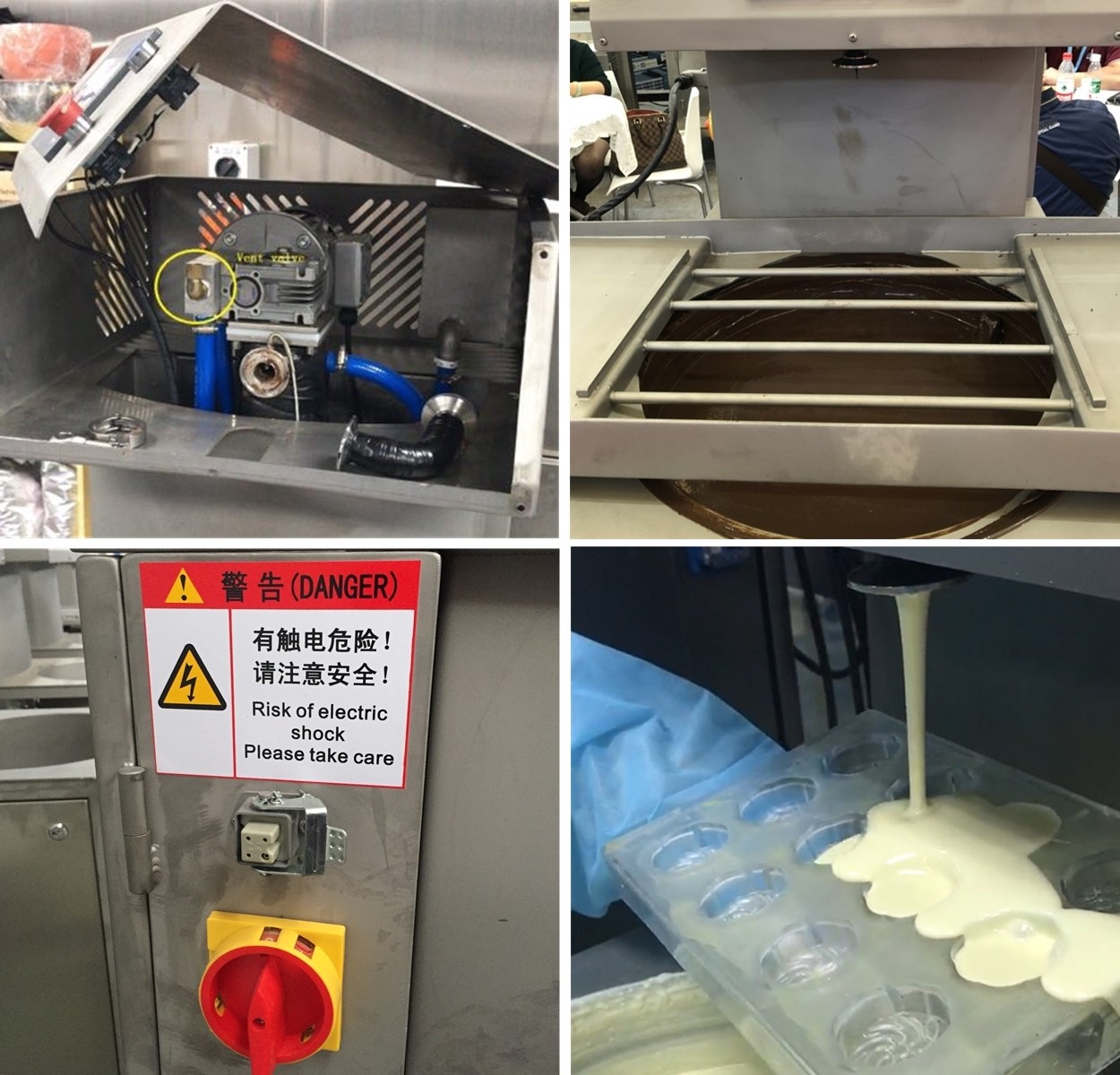 Cocoa Butter 25kg Industrial Chocolate Making Equipment