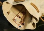 Daily Jewelry Packaging Microfiber Suede Drawstring Gift Bag