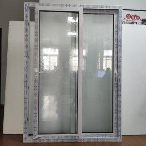 Quality White PVC Sliding Glass Doors Customi Size Upvc Glass Sliding Doors ODM wholesale