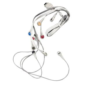 Quality OEM Holter Cable ECG Nihon Kohden Leadwire For ECG Recorder RAC-2512 wholesale