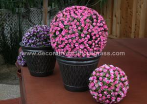 Quality 500g/Piece Eco-Friendly PE Plastic Flower Balls For Wedding wholesale