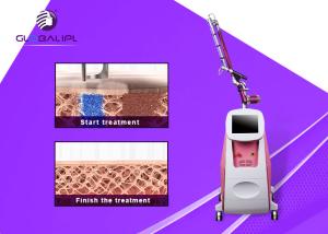 Quality Painless ND YAG Laser Tattoo Removal Machine 1064nm / 532nm Wavelength wholesale