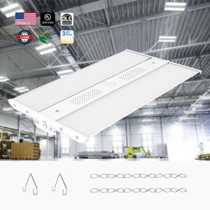Quality 220W Linear High Bay LED Light Suspended Installation 3CCT Adjustable 3000K 4000K 5000K wholesale