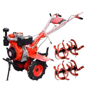 Quality 178F 900mm-1350mm Diesel 6 HP Power Tiller Machine wholesale