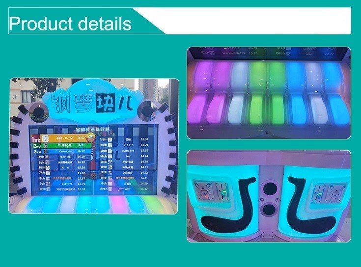 Kids Piano Drum And Music Arcade Game Machine Coin Operated 350w 110V