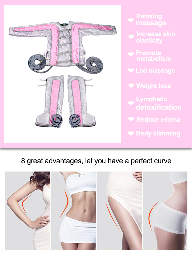 24 Air Bags Infrared Pressotherapy Equipment Beauty Therapy Machine