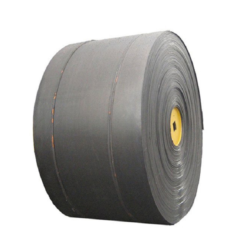NN Nylon Polyester Thickness Rubber Conveyor Belts 7 Layers Black NN200