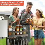 Removable BBQ Grill Caddy for 28" 36" Blackstone Grilling Accessories Storage