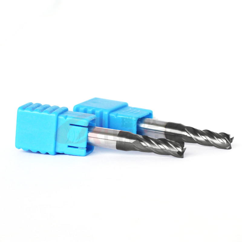 1 Inch 5mm 5/8" 4 Flute End Mill For Aluminum Flat 35 Degree Helix