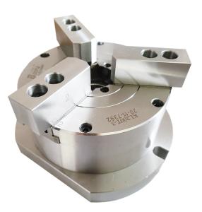 Quality Through Hole Lathe Machine Tube Chuck , Pneumatic 3 Jaw Chuck wholesale