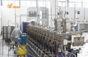 Quality 55KW Counter Rotating Twin Screw Extruder 3 Air Vent For Food / Pharmacy wholesale