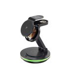 Multifunctional 4 In 1 Wireless Charger Station White/Black/Grey/Purple PD/QC 5V