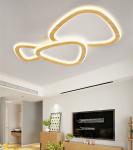 Modern Ceiling Lights Living Room Art dero Cloud round Wooden ceiling lights(WH