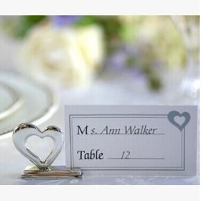 Quality New creative promotion gift product crystal stand business card party wedding holder clip wholesale