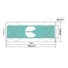 Buy cheap 960MHZ Auto Management UHF RFID Windshield Label R6P Chip from wholesalers