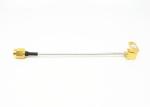 50ohm SMA Male RF Cable Assemblies Au Plated Custom RF Cable Assembly
