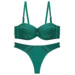 Solid Lady 90B 90C Sexy Panty Bra Set XXXL 50kg Womens Underwear Sets