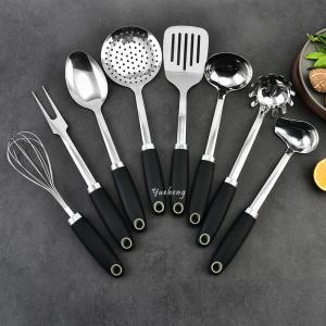 Quality 8Piece Heat-Resistant Kitchen Utensils set Kitchen Spatula Set Complete Cooking Tool set wholesale